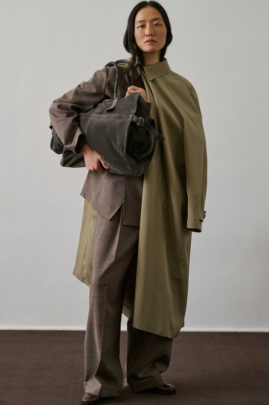 Cabas Blaine - Granite - Cuir - Femme