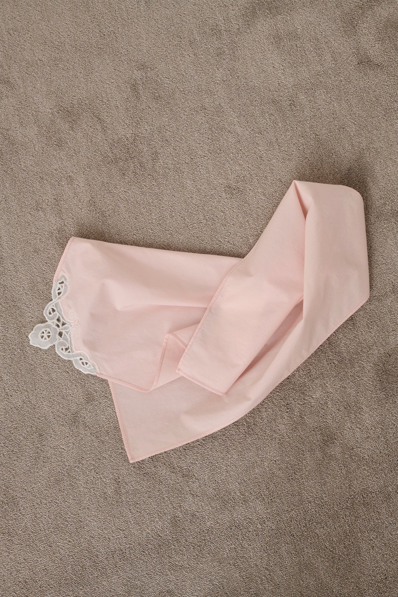 Foulard Hinaya - Rose Pâle - Coton - Femme