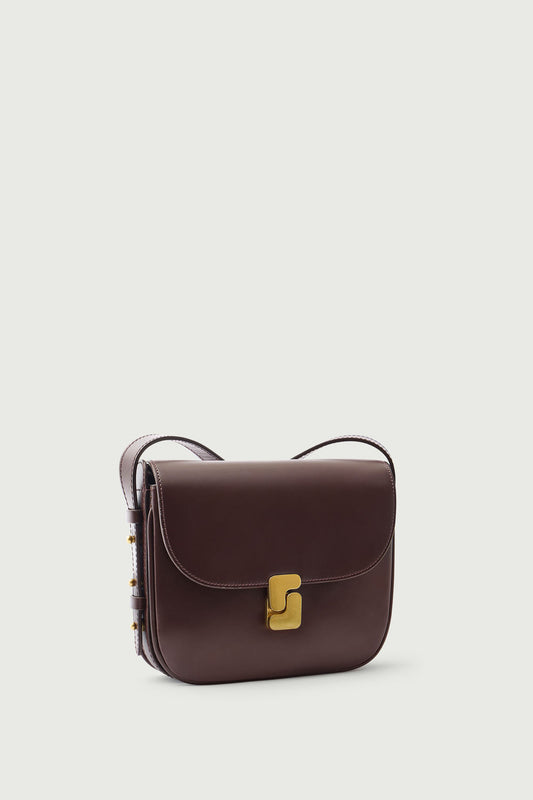 Sac Bellissima Mini - Chocolat - Cuir - Femme