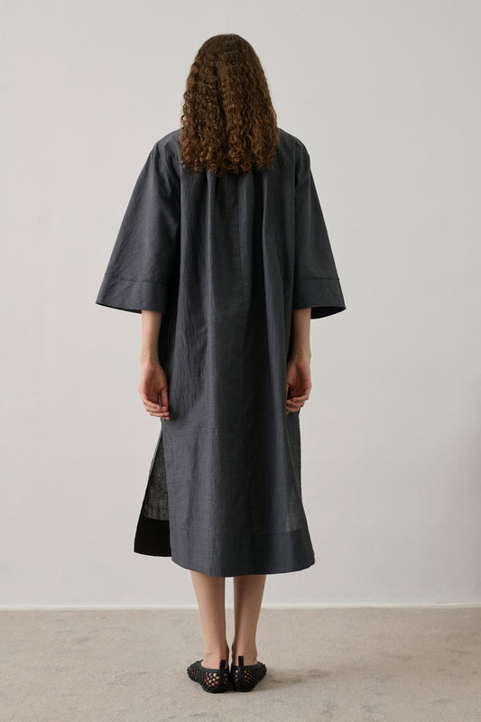 Robe Hosta - Gris Anthracite - Femme