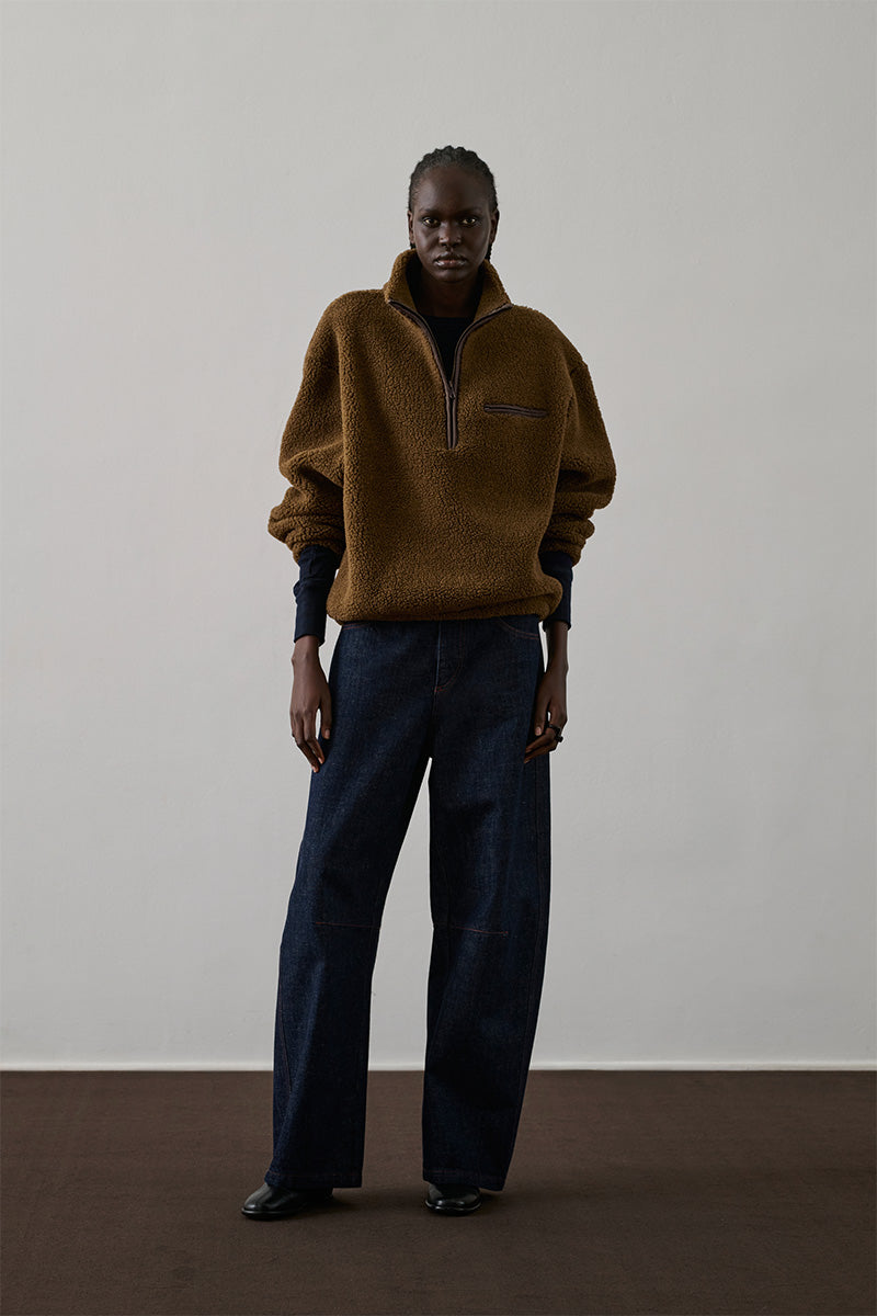 Sweatshirt Finlande - Kaki/Bronze - Femme vue 3