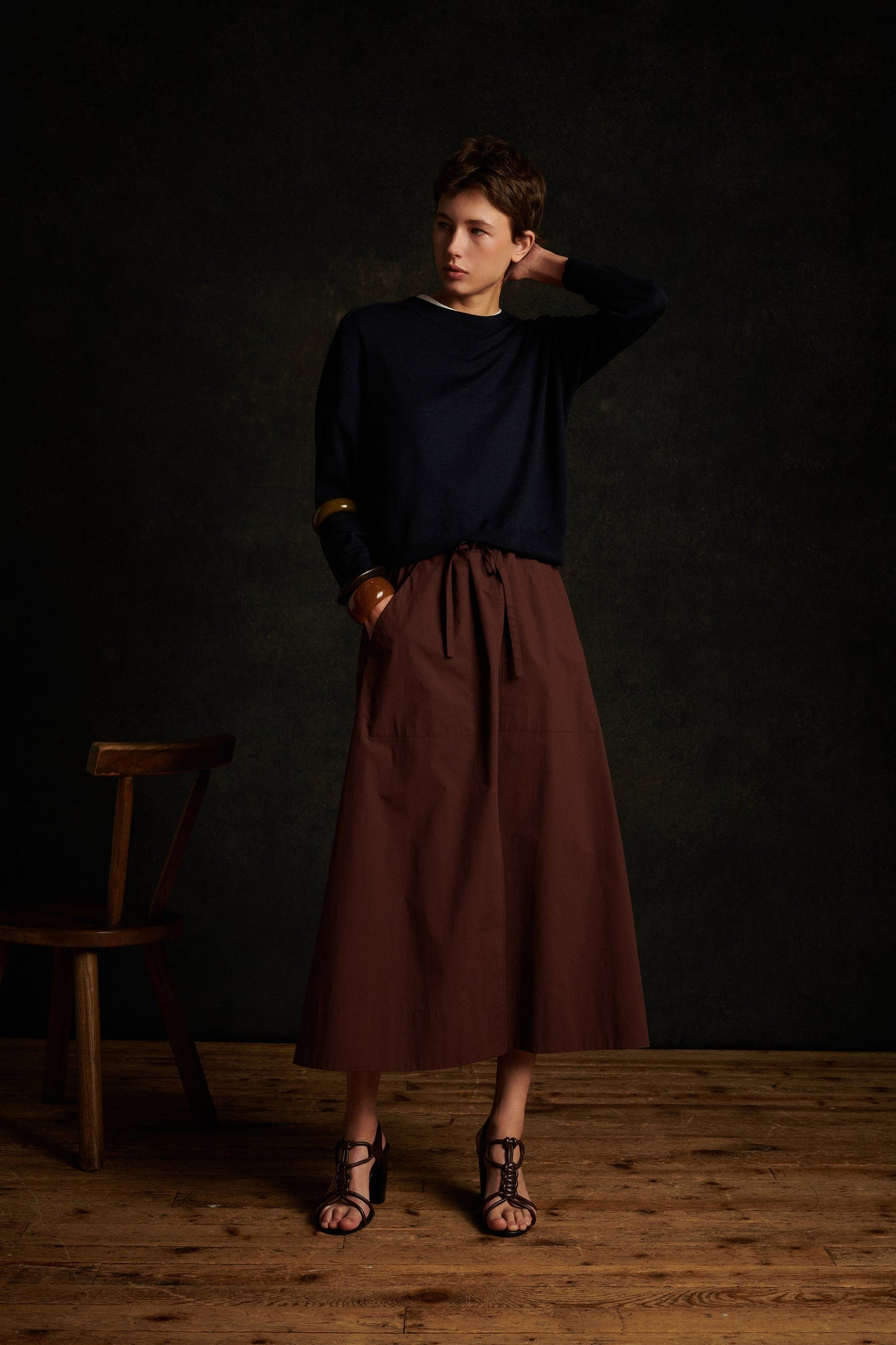 TANYA OFF-WHITE SANDALS