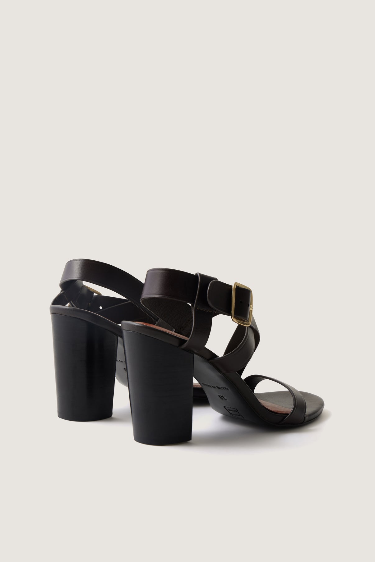 PAOLINA BROWN SANDALS vue 3