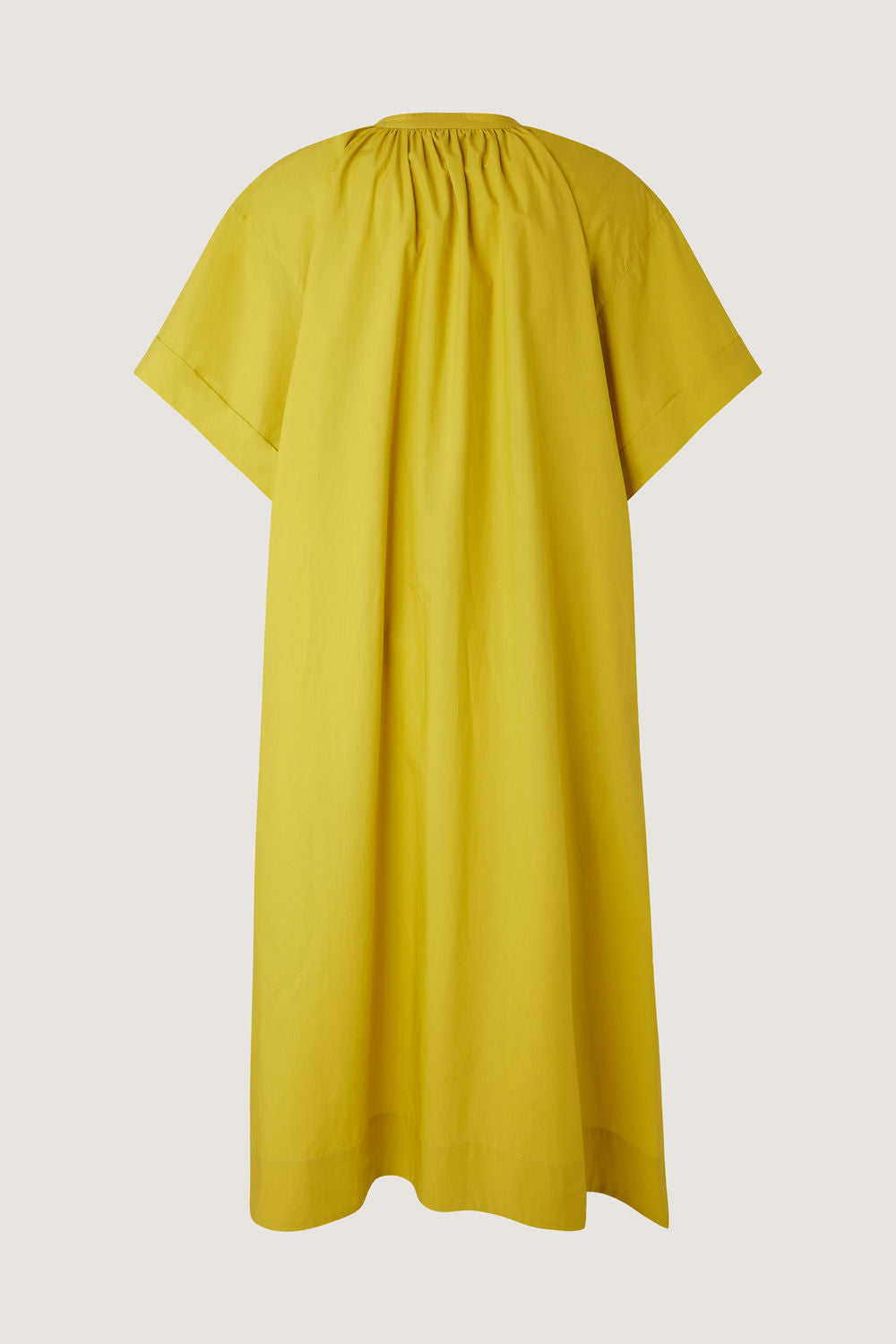Robe Athena - Jaune Doré - Coton - Femme