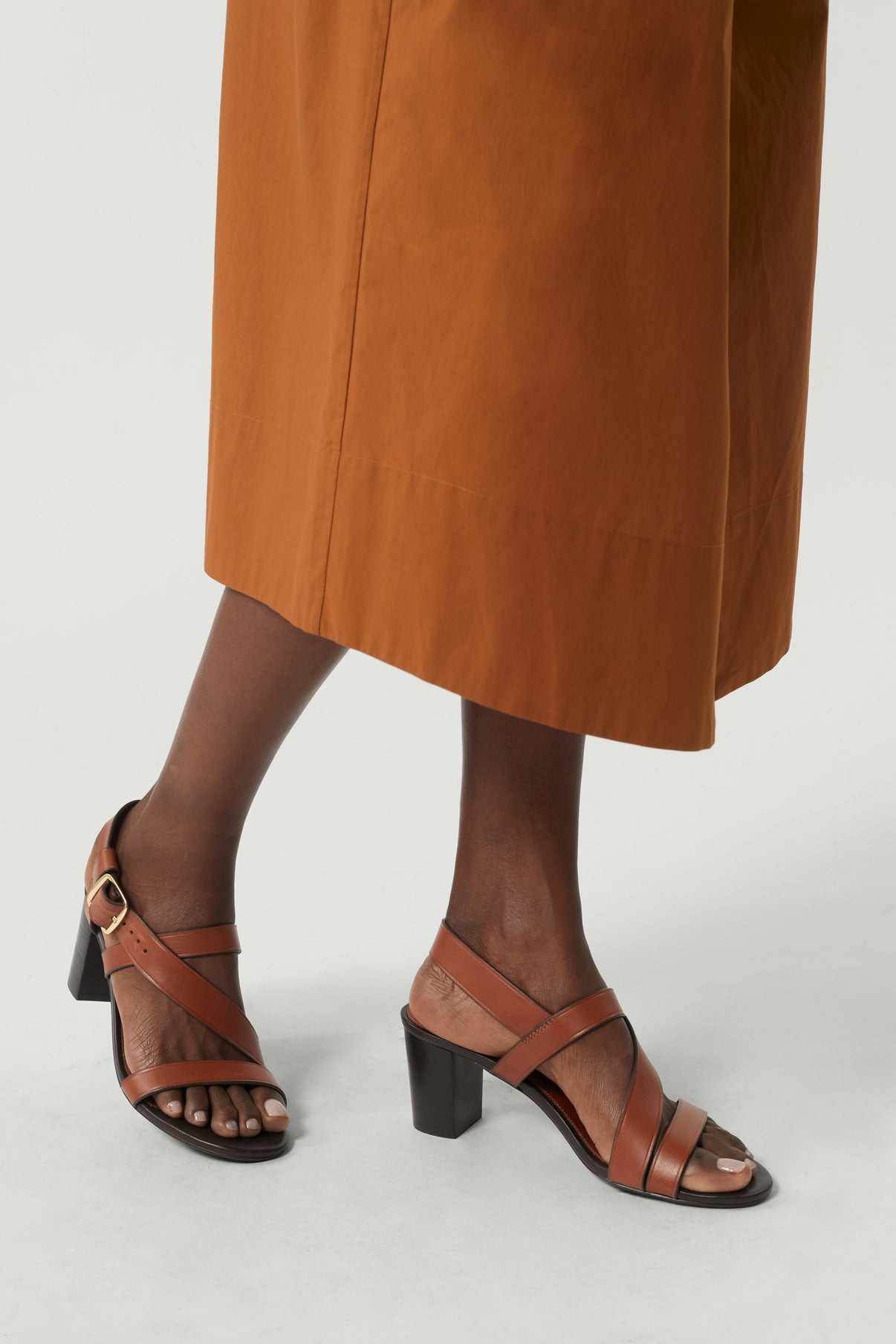 PAOLA BROWN SANDALS vue 5